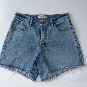 Abercrombie Dad Shorts High Rise